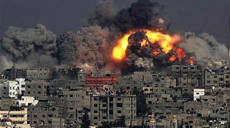 srail drt bin ton arlnda 6 bin bomba att, 57 slam lkesi bakt