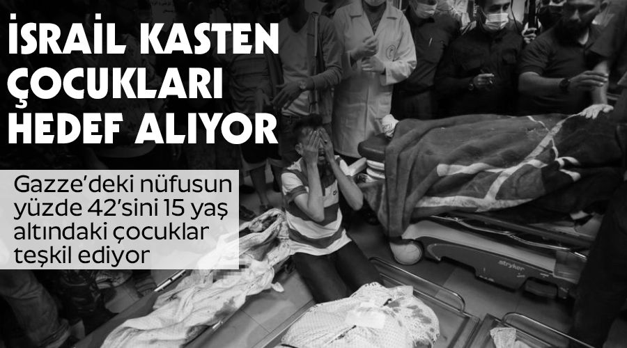 �srail kasten �ocuklar� hedef al�yor