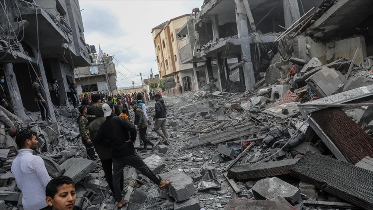 İsrail'in Gazze'deki saldırılarında ölü sayısı 14 bin 128'e yükseldi