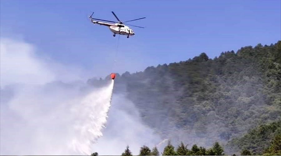 �zmir'de ��kan orman yang�n� kontrol alt�na al�nd�
