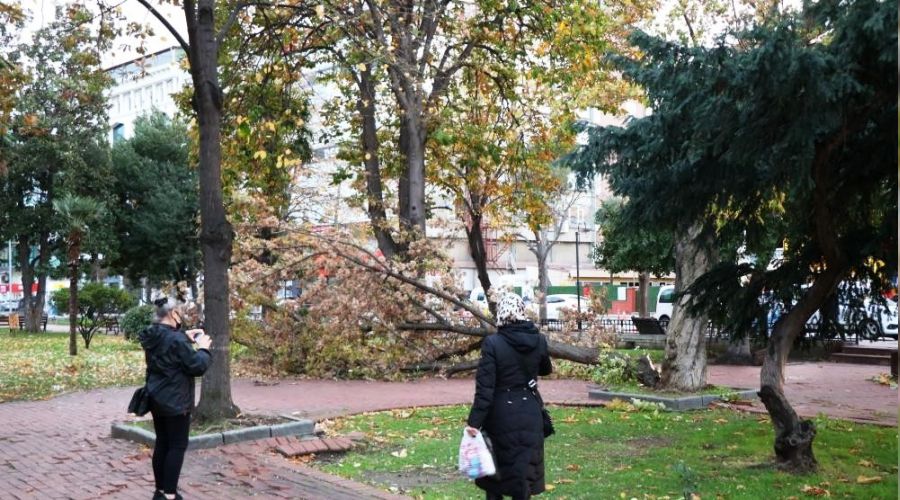 Karadeniz'deki fırtınanın hızı: 150,1 km'ye ulaştı
