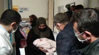 Kars'ta yeni ylda 5 bebek dnyaya gzlerini at