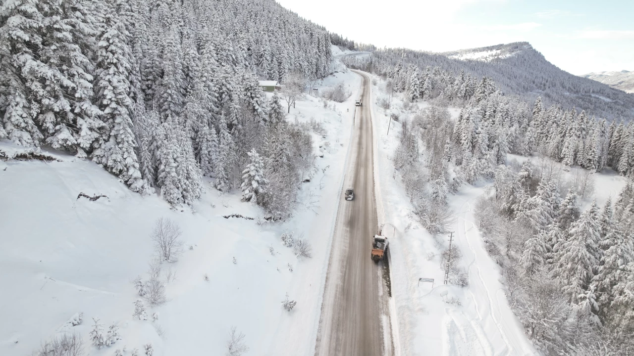Kastamonu'da 301 k�y yolu ula��ma kapand�