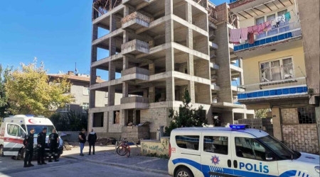 Kayseri'deki inşaatta şüpheli ölüm