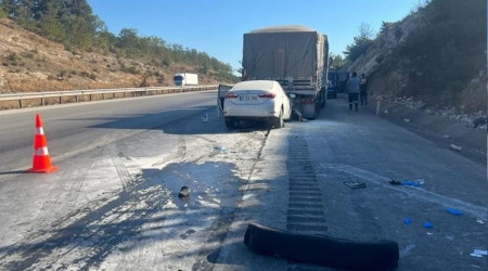 Kazada karı koca hayatını kaybetti