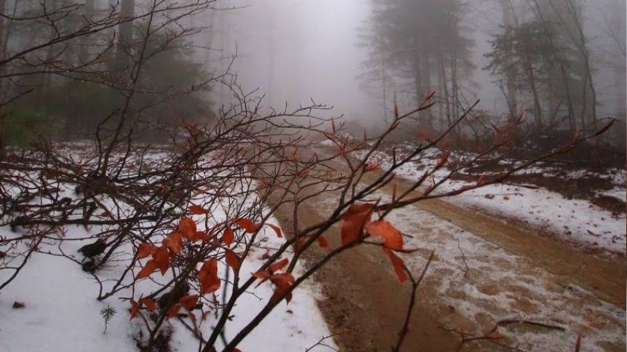 Kazdağları beyaza büründü