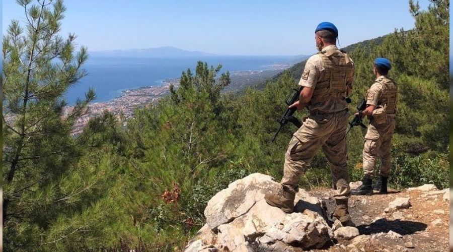 Kazda�lar�'na komando korumas�