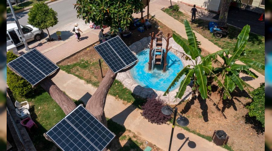 Kendi elektri�ini �reten park(lar)