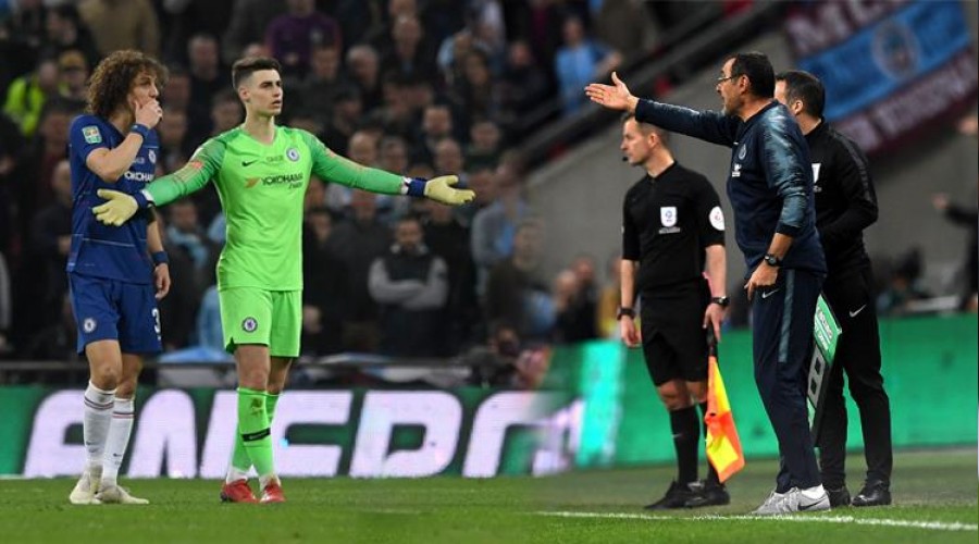 Kepa'ya maaş cezası