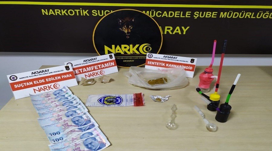 Koltuk değneğinden uyuşturucu çıktı