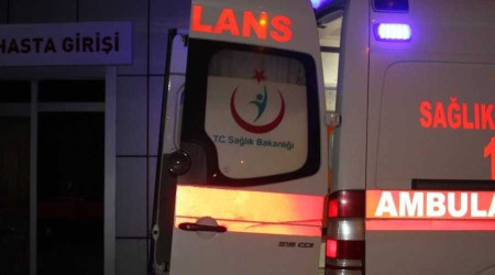 Konya'da zerine aydanlk devrilen bebek yaraland 