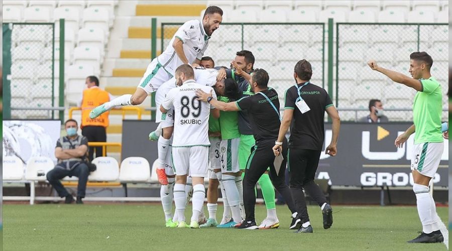 Konyaspor ritim tutturdu 
