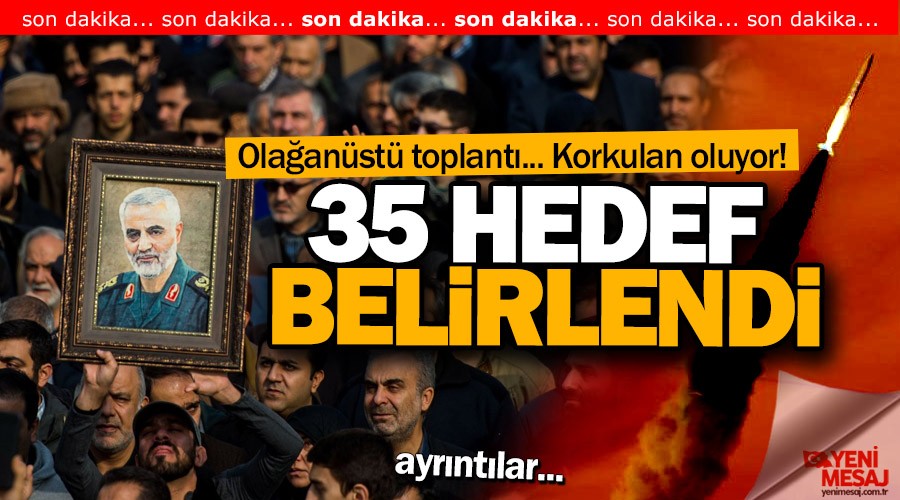 Korkulan oluyor! ABD’ye ait 35 hedef belirlendi