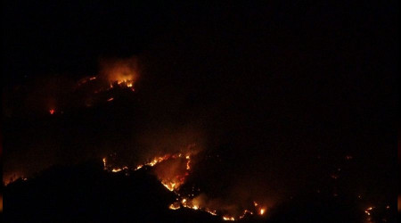 Kozan'daki yangn nedeniyle kyler tahliye ediliyor
