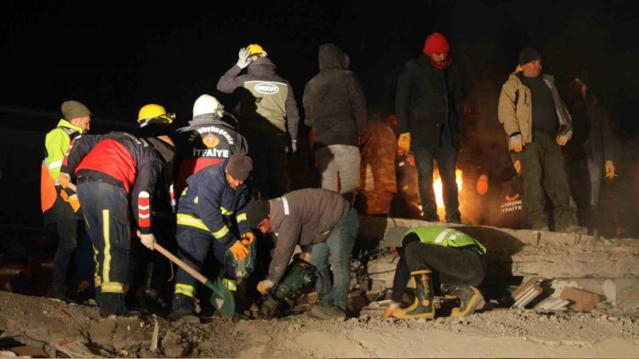 Malatya'da -3 derecede �al��malar devam ediyor