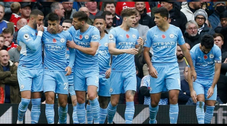 Manchester derbisini City kazand 