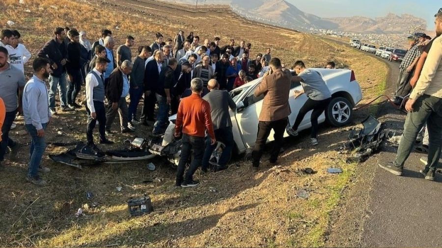 Mardin'de trafik kazas: 2'si ar 6 yaral