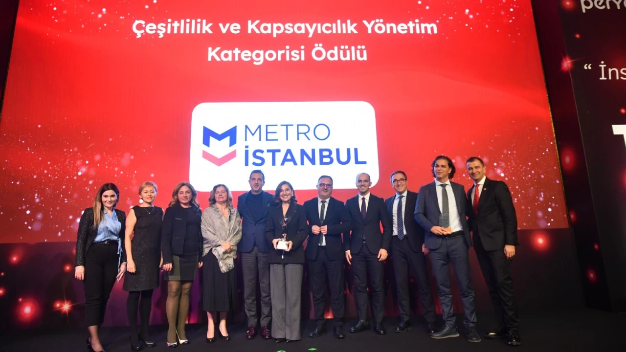 Metro İstanbul'a İnsana Saygı ödülü