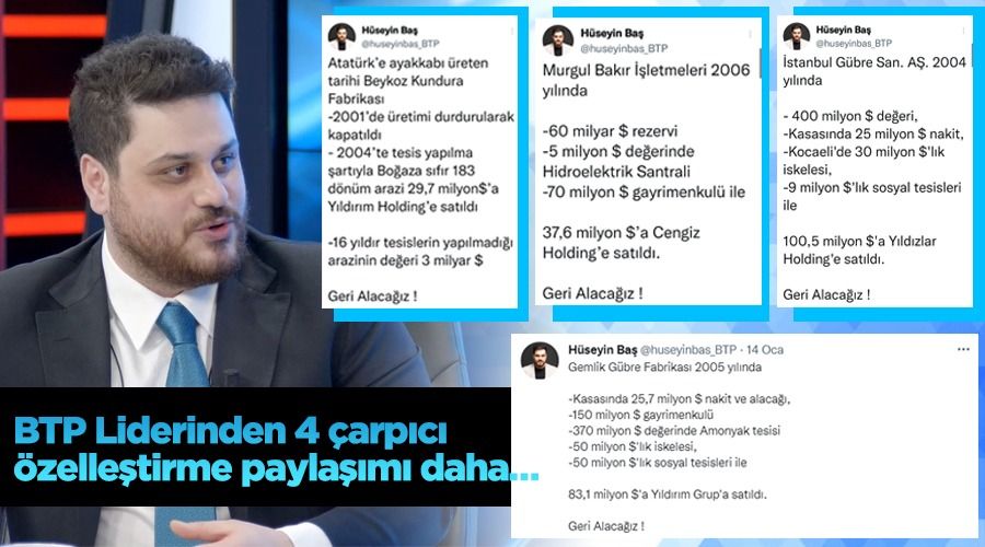 Milli servetlerimiz böyle elde çıkarılmış!