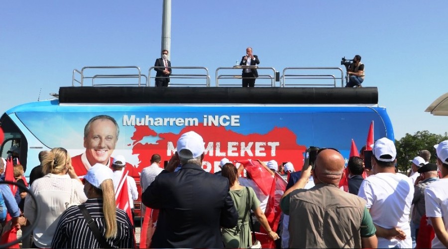 Muharrem İnce memleket hareketini Sivas'ta başlattı