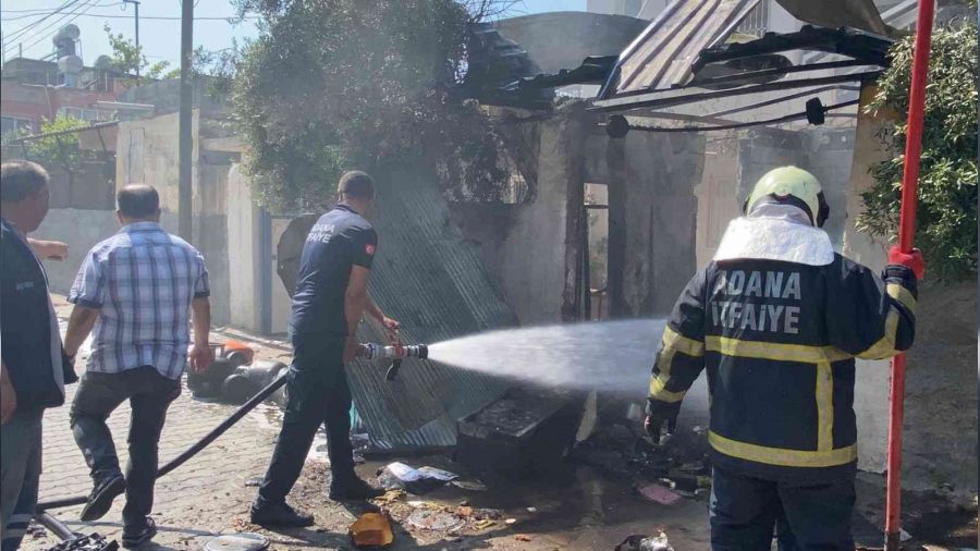 Mutfak tüpleri bomba gibi patladı