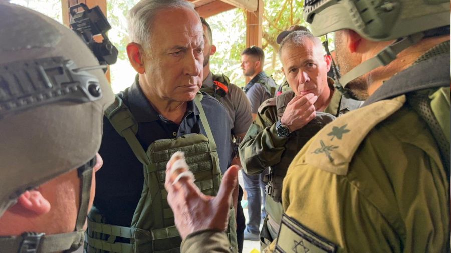 Netanyahu soykırım hazırlığını denetledi