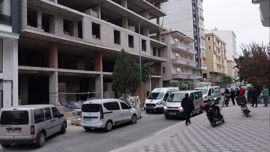 Niğde'de inşaatın asansör boşluğunda erkek cesedi bulundu