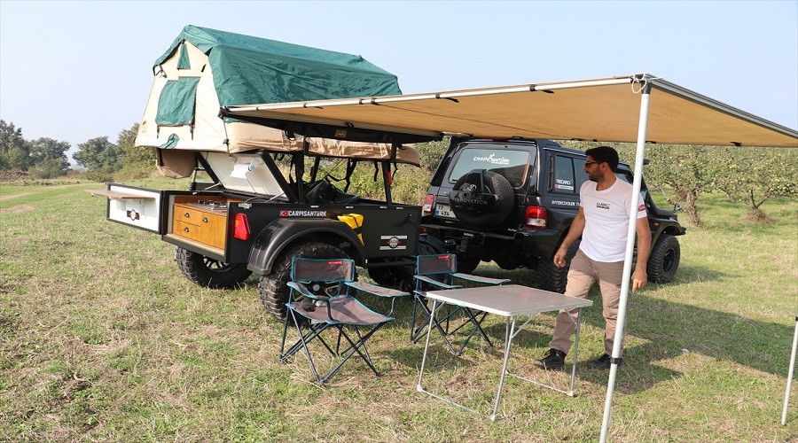 Off-road tutkusu kamp römorkörü üretimine dönüştü