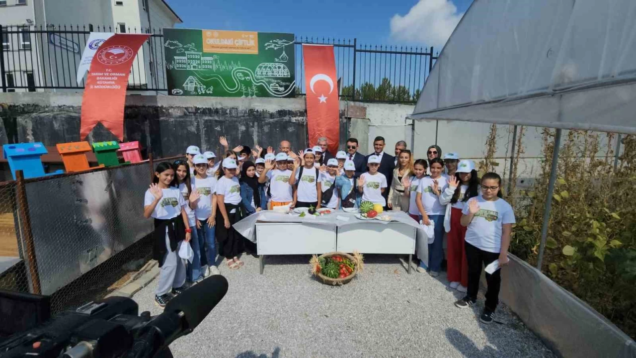 "Okuldaki çiftlik"