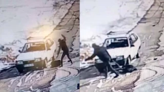Önce arabayla çarptı, sonra 7 dakika boyunca sopayla döverek öldürdü