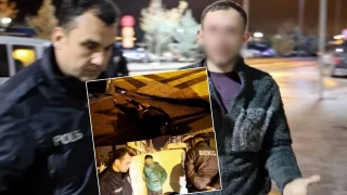 Önce polislerden kaçtı, yakalanınca 'Devlete saygımız sonsuz' dedi