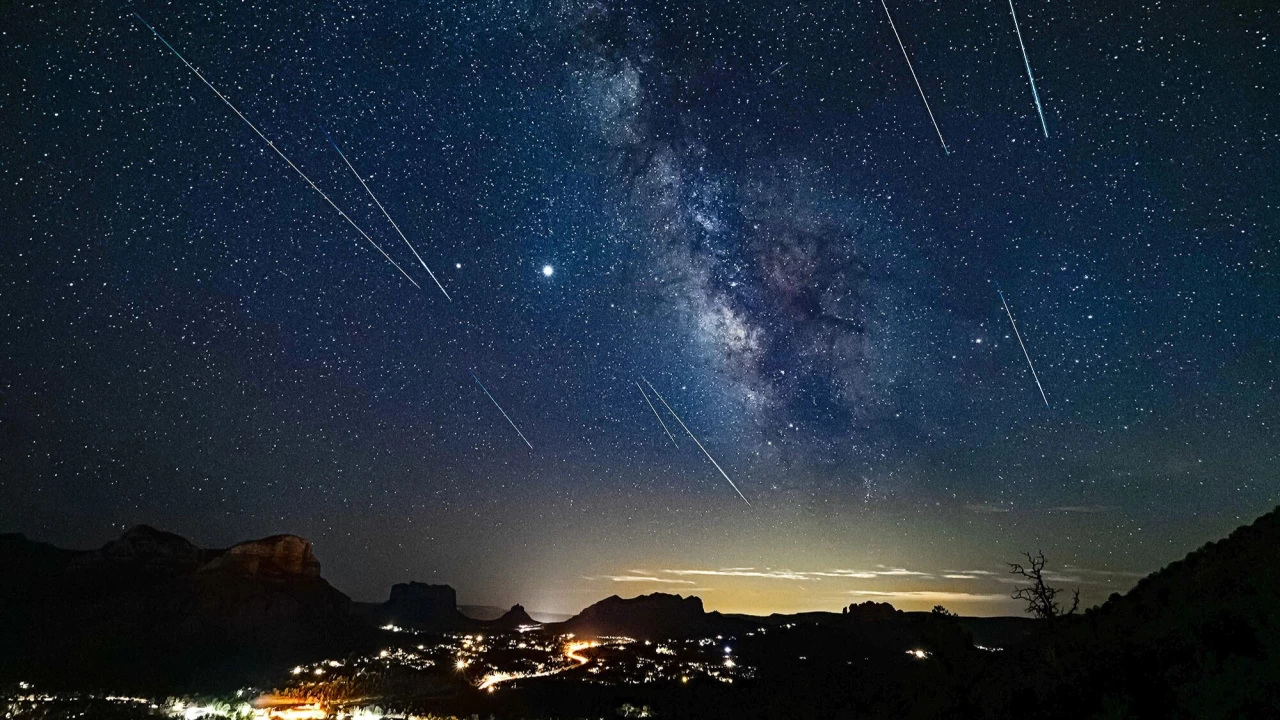 Perseid Meteor Yamuru Trkiye Semalarnda Grsel lene Dnyor
