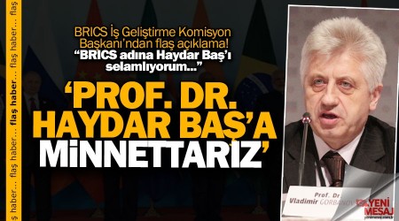 Prof. Gorbanovsky: ‘Haydar Baş demek zenginlik demektir’