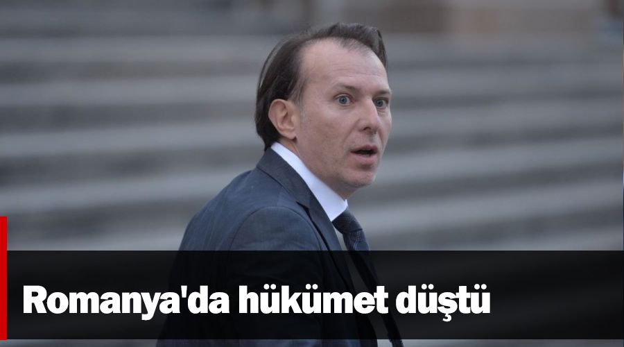 Romanya'da hükümet düştü