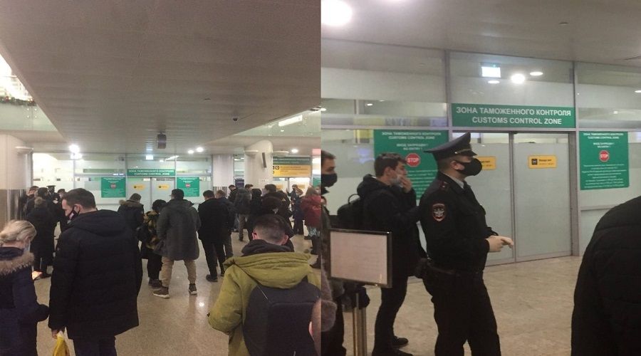 Rusya'ya dönen muhalif lider Navalny gözaltına alındı