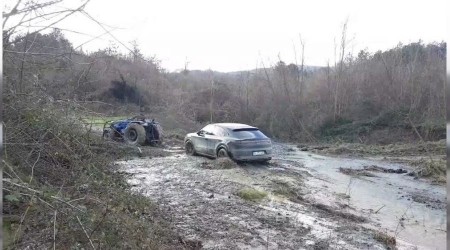 Sabancı'nın oğlu Sakarya'da mahsur kaldı