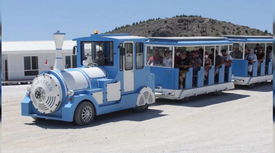 Salda Gölü'nde 'Gara Tren' dönemi