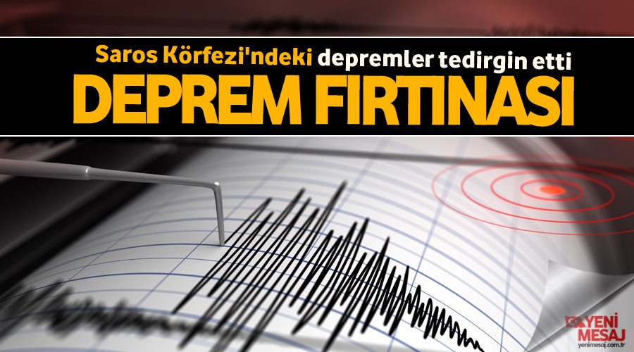 Saros Krfezinde deprem frtnas
