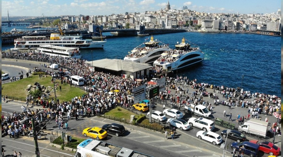 Şehir Hatları’nda bayram yoğunluğu