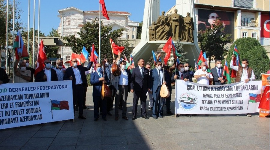 Sivil toplum örgütlerinden Azerbaycan'a destek