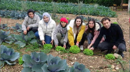 Tarım lisesinin özel öğrencileri üretti