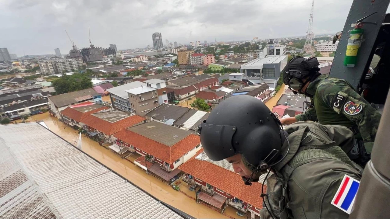 Tayland'daki sel felaketinde can kayb 33'e ykseldi