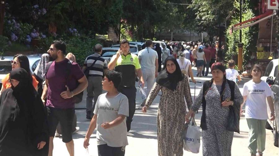 Termal, bayramda doldu tat