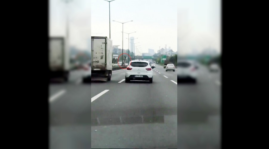 Trafikte baltalı dehşet
