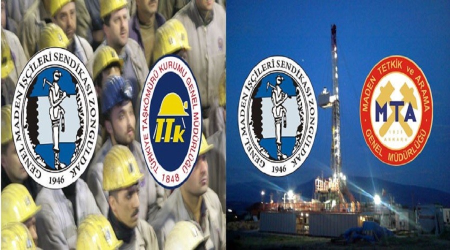 TTK ve MTA TSte 60 gnlk grev sreci balad