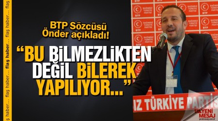 Türk tarımı bile bile yok edildi