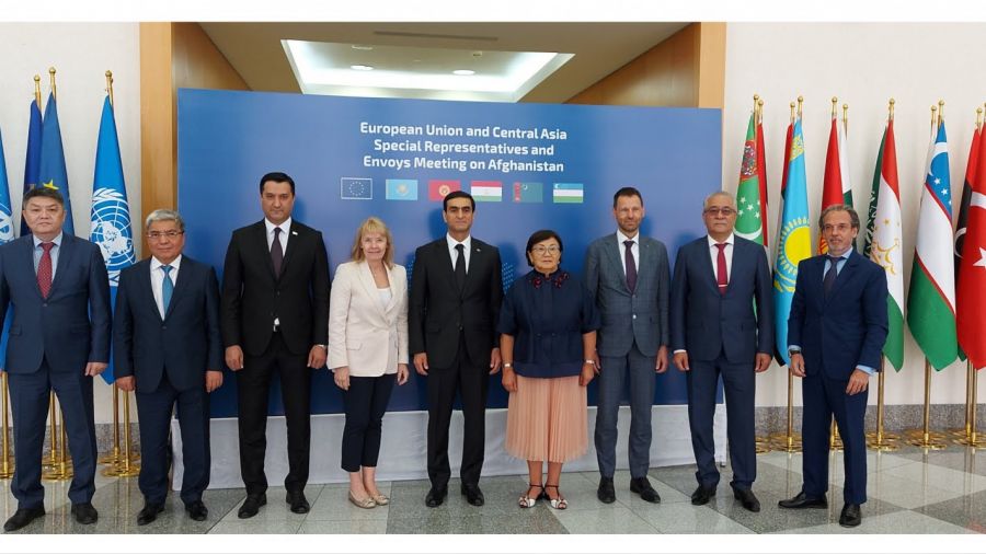 T�rkmenistan'da Afganistan g�r��mesi yap�ld�