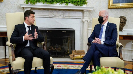 Ukrayna Devlet Bakan Zelenskiy'nin umudu Biden