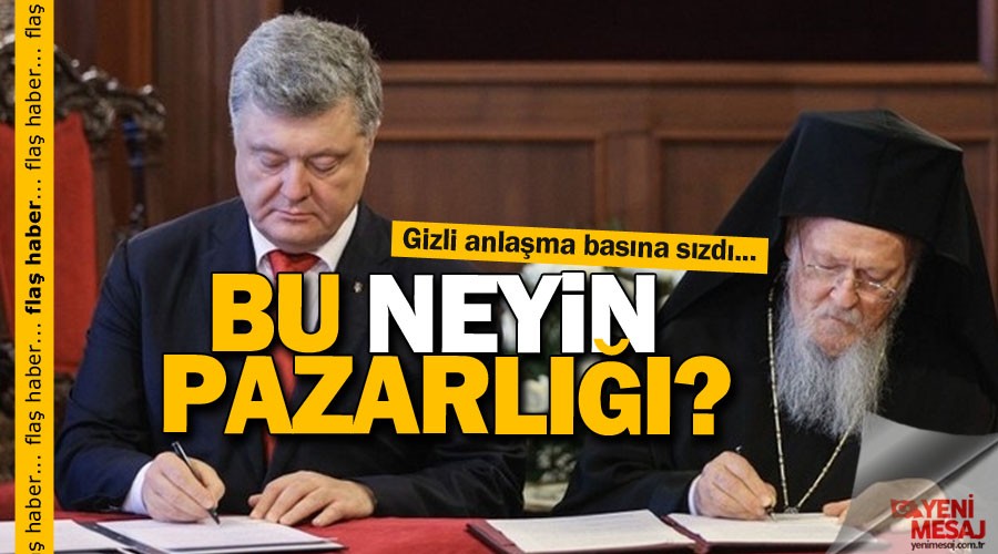 Ukrayna ile Rum Patri�i'nin gizli anla�mas� ortaya ��kt�