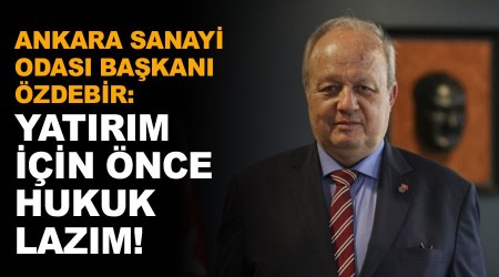 Yatırım için önce hukuk lazım!